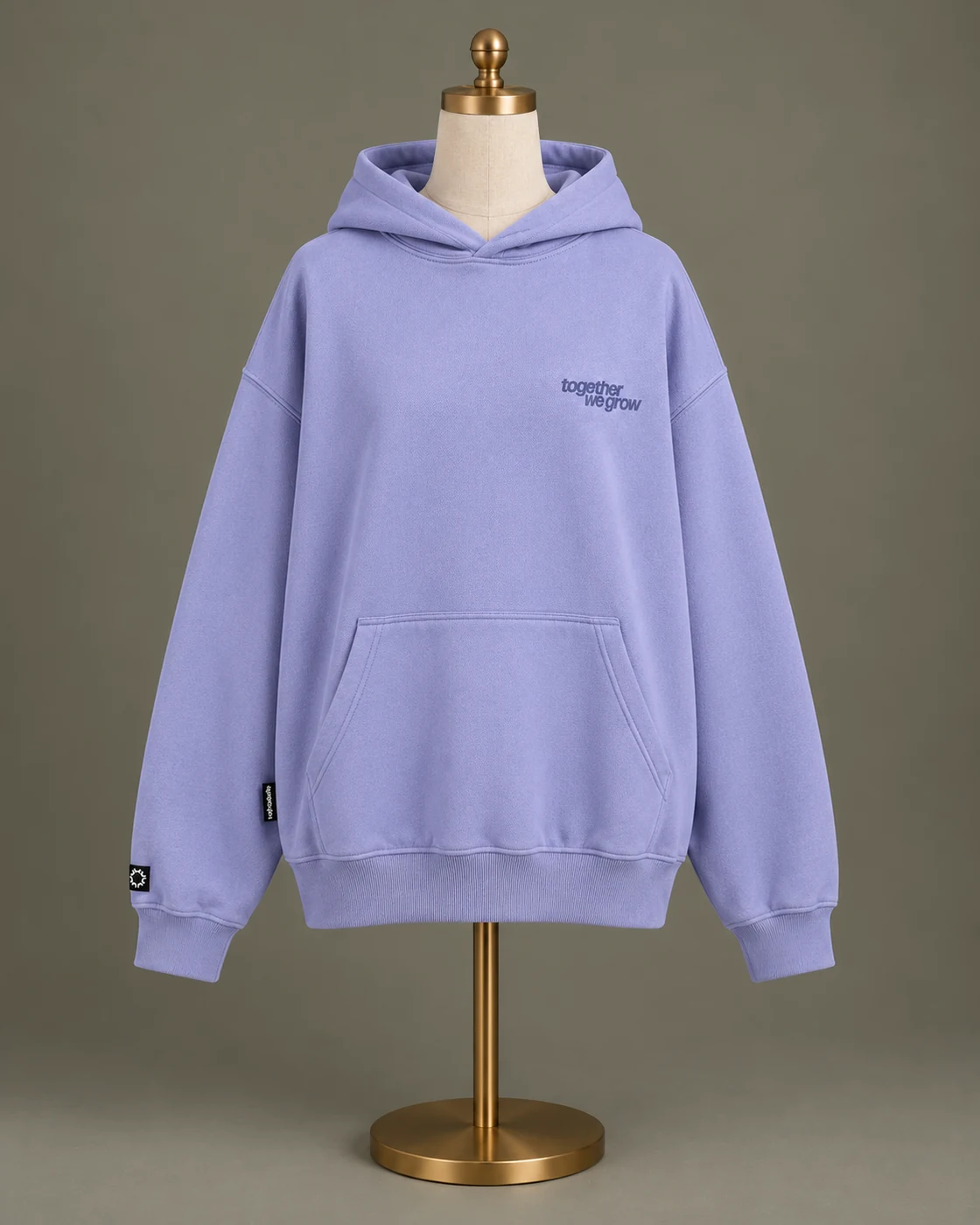 Sudadera Together We Grow, vista frontal
