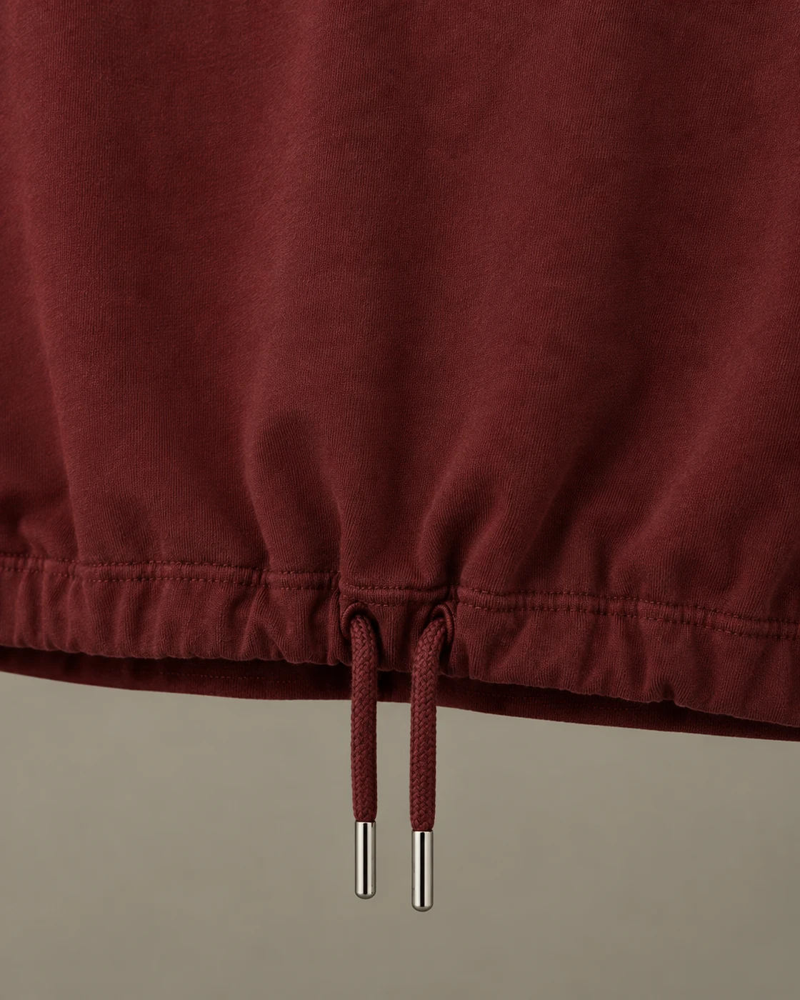 Camiseta bordeaux Crop It, detalhe 4