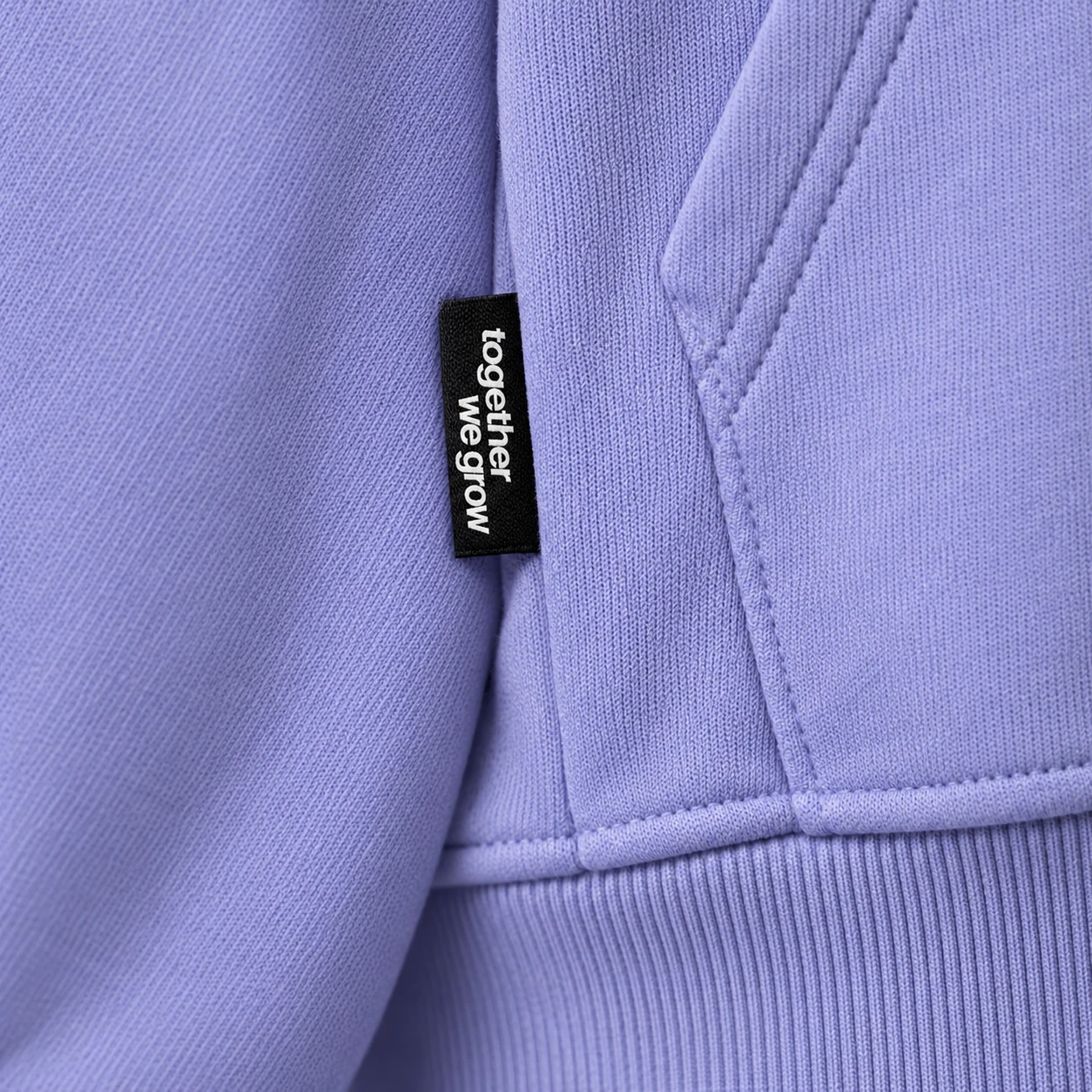 Together We Grow hoodie, detail 3
